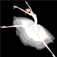 跳舞头像卡通图片