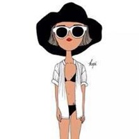 酷酷头像女生卡通头像