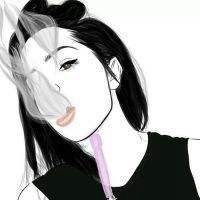 酷酷头像女生卡通头像