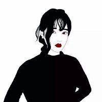 酷酷头像女生卡通头像