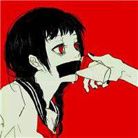 酷酷头像女生卡通头像