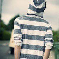 酷酷头像男生背影图片