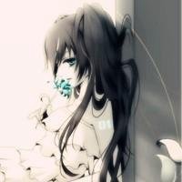 酷酷的侧面头像女