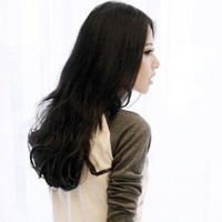 酷酷的侧面头像女