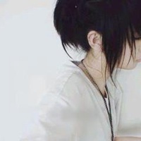 酷酷的侧面头像女