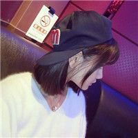 酷酷的侧面头像女