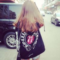 长发霸气女汉子头像