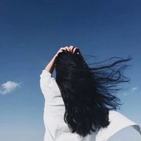 长发霸气女汉子头像