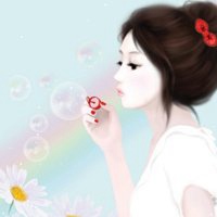 阳光头像女动漫头像