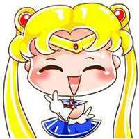 阳光头像女卡通图片