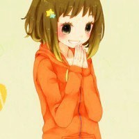 阳光头像女卡通图片