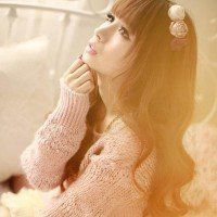 阳光头像女唯美小清新