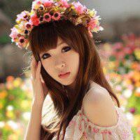 阳光头像女唯美小清新