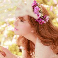 阳光头像女唯美小清新