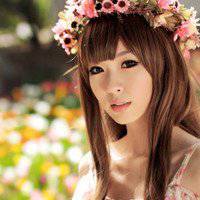 阳光头像女唯美小清新