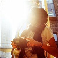 阳光美女图片唯美头像