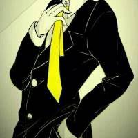 领带头像男动漫人物