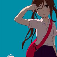 动漫背书包头像