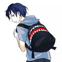 动漫背书包头像