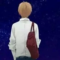 动漫背书包头像