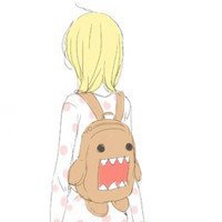 动漫背书包头像