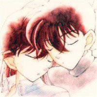 小兰与新一恩爱头像