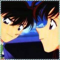 小兰与新一恩爱头像