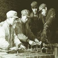 工人头像图片70年代