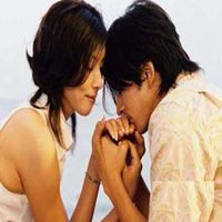 幸福头像女生带字