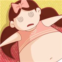 微信卡通胖子头像女