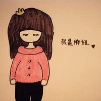 微信卡通胖子头像女