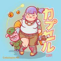 微信卡通胖子头像女