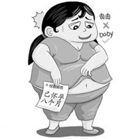 微信卡通胖子头像女