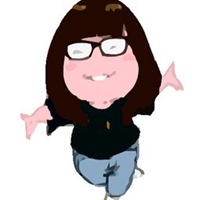 微信卡通胖子头像女