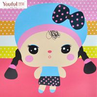 微信卡通胖子头像女