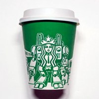 恶搞星巴克咖啡头像