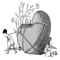 情侣分手伤感带字头像图片大全