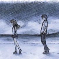 情侣分手伤感带字头像图片大全