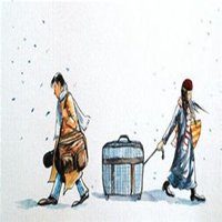 情侣分手伤感带字头像图片大全