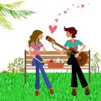 情侣约会头像 恋爱浪漫约会头像