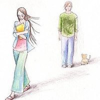 我烦了分手头像男生