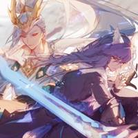 李白头像凤求凰