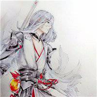 李白头像凤求凰