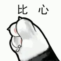 欧美男生手比心头像