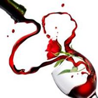 浪漫喝红酒微信头像图片