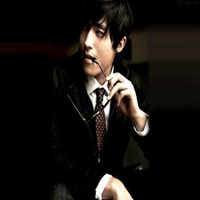 混血帅气男生头像