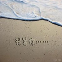 离别头像带字图片