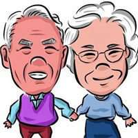 老人恩爱头像