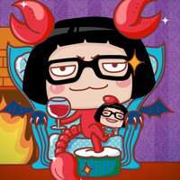 胖妞图片卡通可爱头像