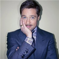 布拉德皮特头像高清图片大全_名人布拉德皮特真实头像大图下载